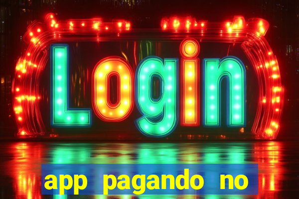 app pagando no cadastro via pix